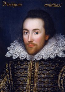 William Shakespeare, het Cobbe-portret, c.1610 door English School